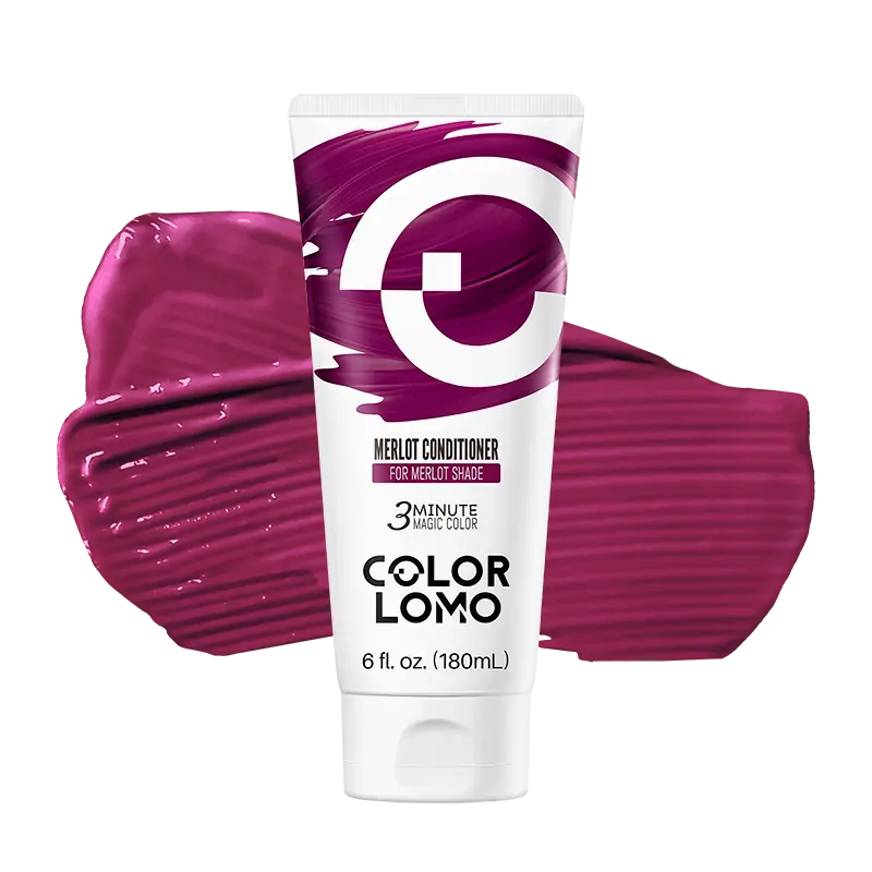 Colorlomo Color Depositing Conditioner 180ml (Multiple Color), 3 Minute Magic Color Haircare Mask 6 fl oz