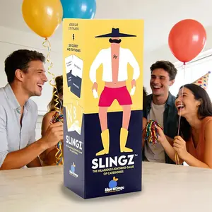 Slingz: The Lightning-Fast Category Showdown - A Hilarious Party Card Game of Quick Thinking & Outrageous Answers for 2-7 Players, Family Fun Game