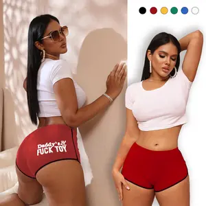 yes daddy ladies sexy dance shorts hot sexy printed underwear tight comfortable charming V-shaped hip line sexy underwear shorts