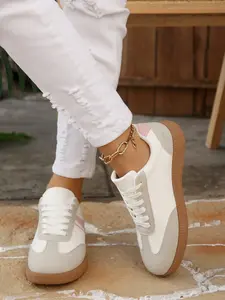 Breathable Training Shoes for Women, Spring Summer 2026 New Simple Style, Versatile Fashion Casual Thin Sports Sneakers
