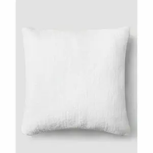 Sunday Citizen Clear White Snug Throw Pillow 20x20