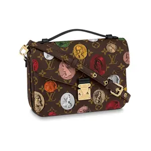 Louis Vuitton Pochette Metis Handbag for Women – Monogram Canvas and Leather Crossbody Bag in Brown and Multicolor