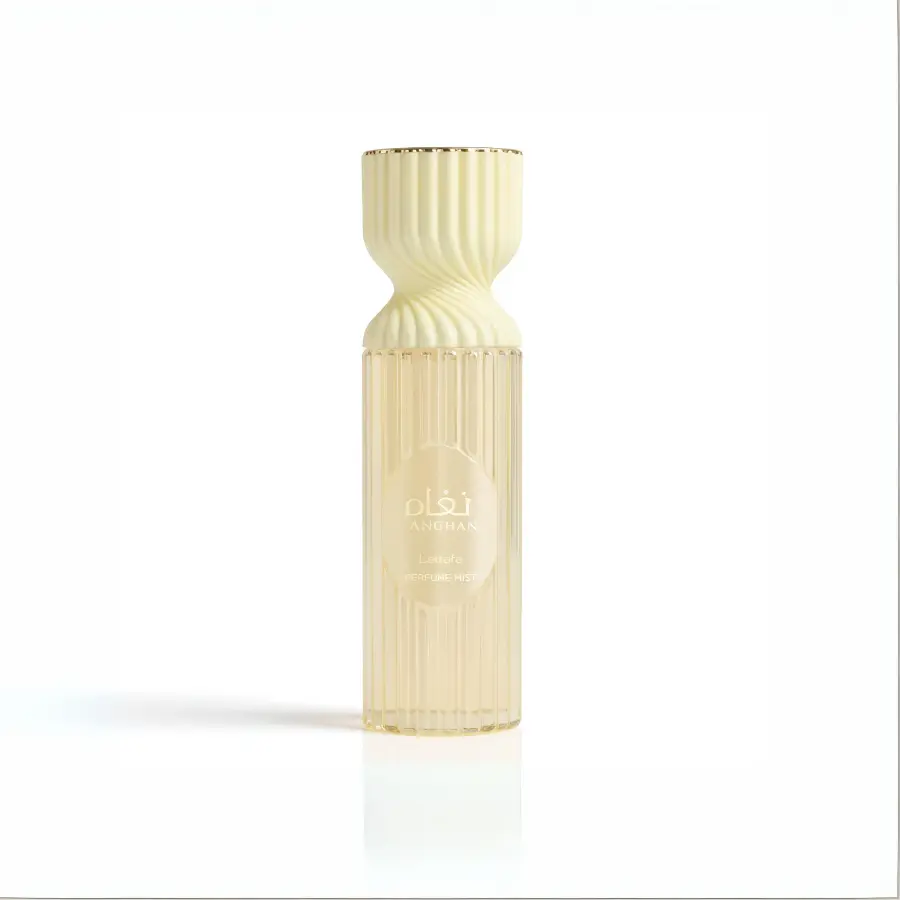 Lattafa Angham Aromatic Perfume Mist - 8.45oz Women's Fragrance, Amber Floral Scent, Cacao Vanilla Notes, Ginger & Cool Spice Accents, Floral Gourmand, Cocoa Musk, Daily Wear, EDP Fragranced, Cocoa Musk Perfume, Cool Spice Fragrance