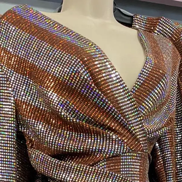 Bronze sequin dress Bronze sequin dress