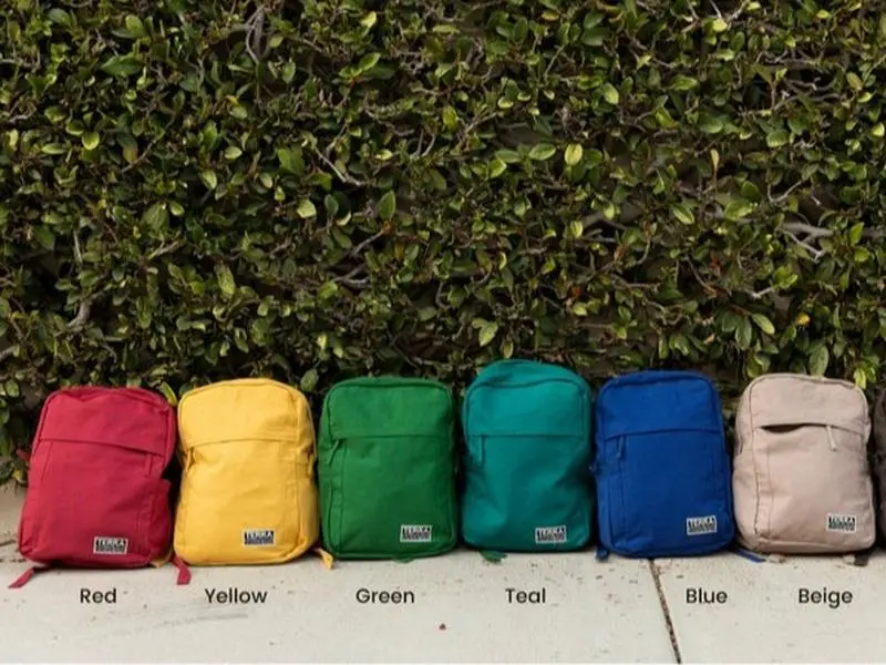 Sustainable Backpack for everyday use - School Backpack with laptop compartment - College Backpack - Backpacks for School - Backpacks