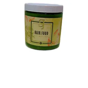SJ Hair Food - Infused Pomade with Rosemary, Fenugreek, Peppermint, Amla, Castor & Cloves for Healthy Scalp and Hair, Dropper, Blend Haircare stimulating