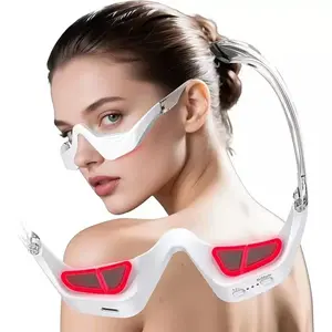 3D Light Eye Massager, Dark Circles and Puffiness Removal, Fatigue Relief, Relaxation Care, Beauty Machine, Portable USB Charging, New Condition