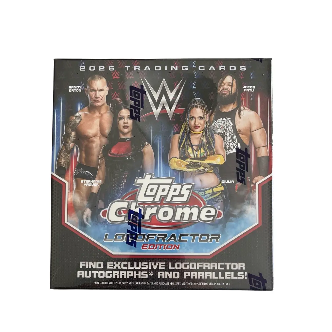 2026 Topps Chrome WWE Logofractor Hobby Box