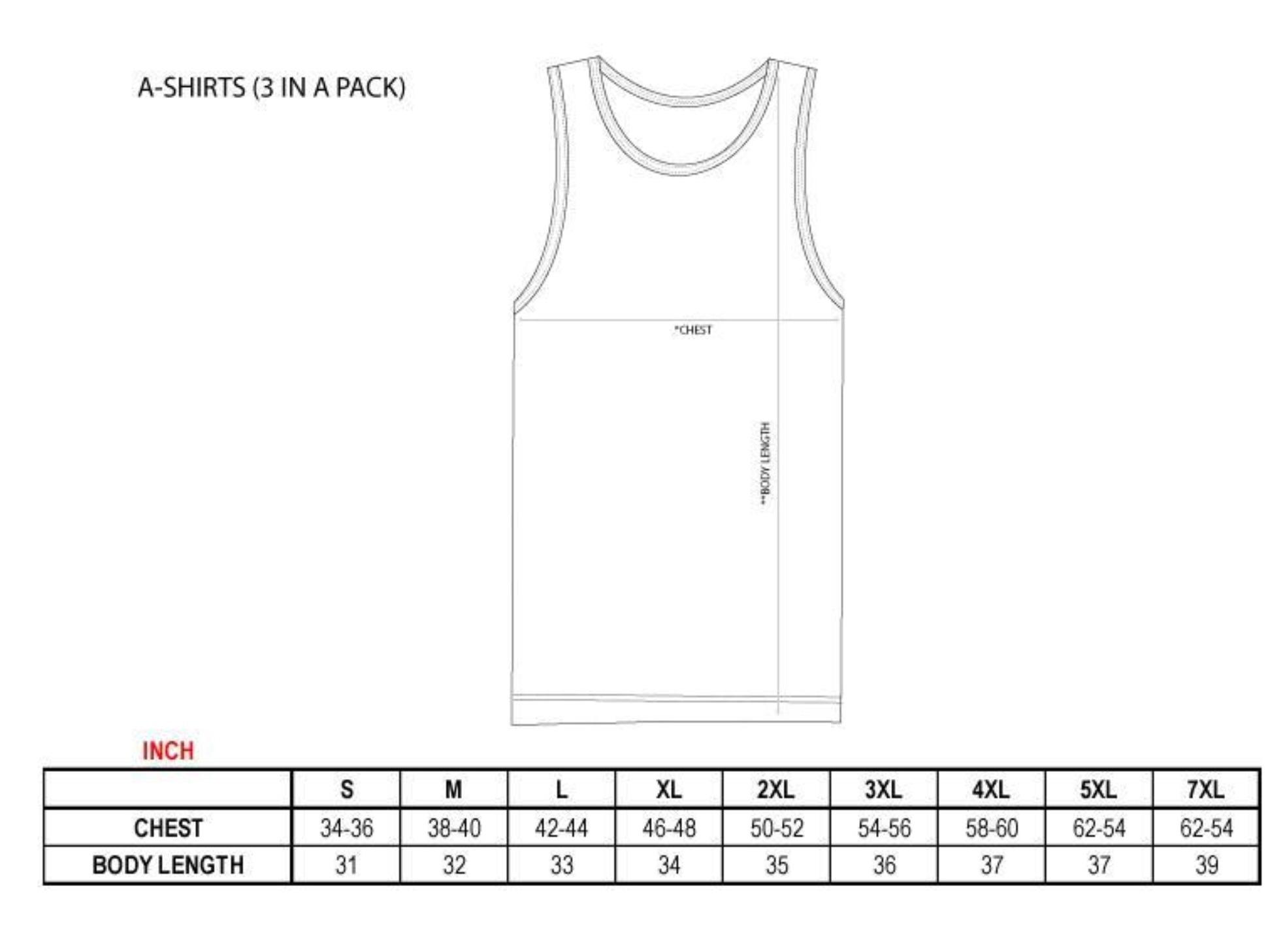 3pc Pro 5 Pro5 A-shirts Black or White Underwear Tank Top Wife Beater Undershirt