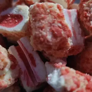 G-BOX Freeze Dried Ice Cream | Crunch Strawberry Shortcake Ice Cream Crumb Mix - Perfect for Camping, Outdoor, and Party - Air-tight Sealed in a Deli Container