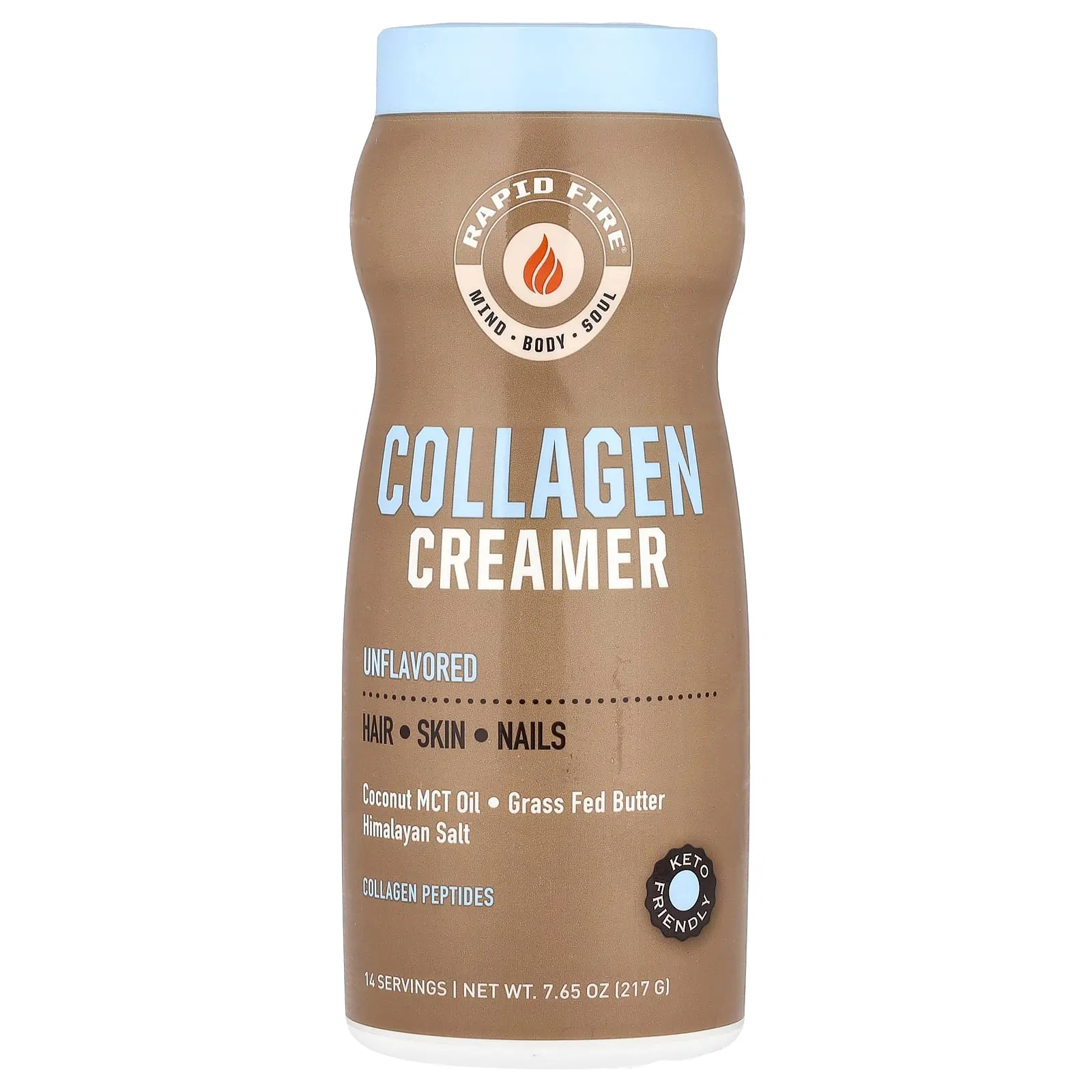RAPIDFIRE Collagen Creamer, Unflavored, 7.65 oz (217 g) RAPIDFIRE Collagen Creamer, Unflavored, 7.65 oz (217 g)
