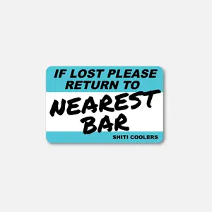 If Found Velcro Patch