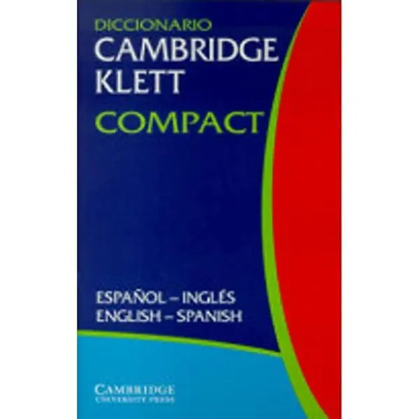 USED-Diccionario Cambridge Klett Compact Español-Inglés/English-Spanish (English and Spanish Edition) by Cambridge University Press (Paperback)