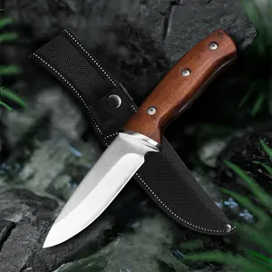 Kitchen Fruit Knife,Free Sheath,Camping Knife,High Quality Steel,Stainless Steel Utility Knife for Meat and Vegetable Prep,Convenient Storage,Gift