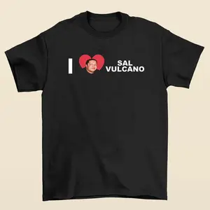 I Heart Sal Vulcano T-Shirt – Impractical Jokers Funny Fan Tee