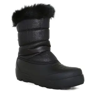 Girls Northside Ava Back Zipper Snowboot Black