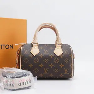 Pre-owned Louis Vuitton pvc Crossbody Bags Damier Speedy 20 Shoulder Bag 20cm BGP224233
