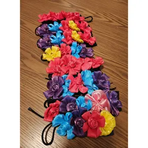 Flower headpiece for pets one size fits most