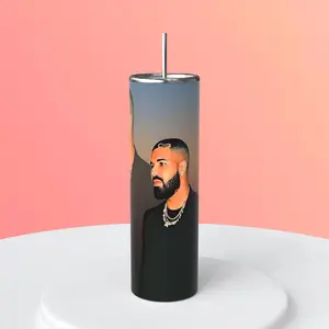 Drake 20oz tumbler, celebrity, R&B, rap tumbler