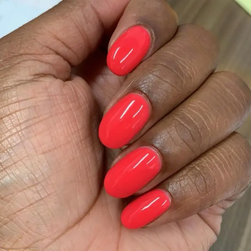 DND SUMMER HOT PINK #414 Gel and Lacquer Duo nail care nail art color
