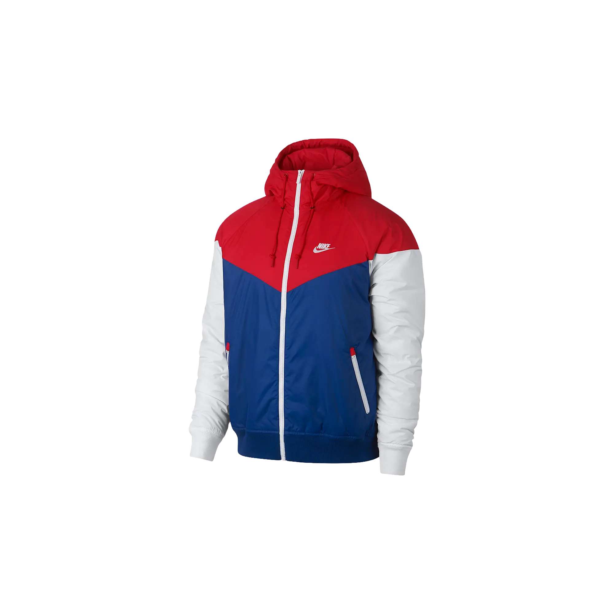 Sportswear Windrunner Hooded Jacket "UNIVERSITY RED/INDIGO FORCE-WHITE" AR2189 657