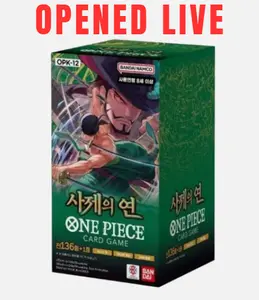 Korean One Piece OPK-12 "Legacy of The Master" Booster Box