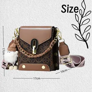 Women's Small Crossbody Shoulder Bags with Roomy Pockets Mini Cellphone Bag Cell Phone Wallet Purses for Women with Cute Fluffy Keychain Adjustable Strap Fashion & Bag Strap