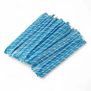 Pixy Silly Stix Candy Sweet & Sour Sugar Filled Straws Blue 92 Pack No Warranty Snack Bonbon