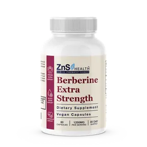 Berberine Power Vegan Capsules, Promotes Wellness, Blood Sugar Balance, Metabolism & Lipid Support with Berberine Extract