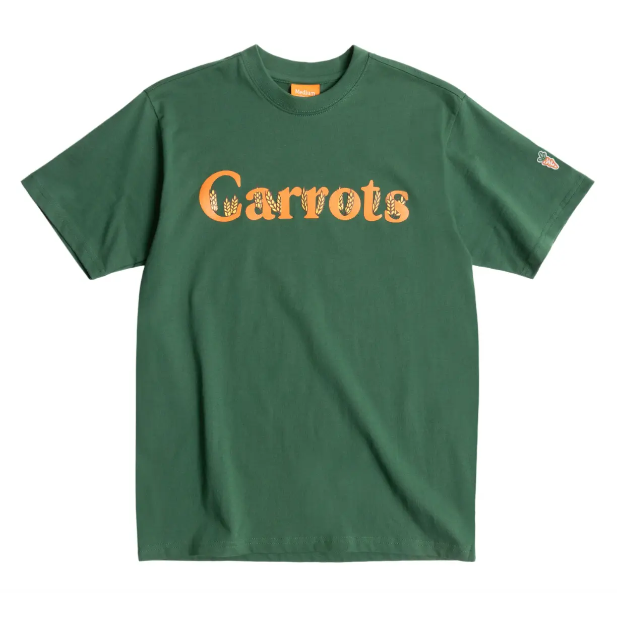 CARROTS "WORDMARK" TEE (GREEN)