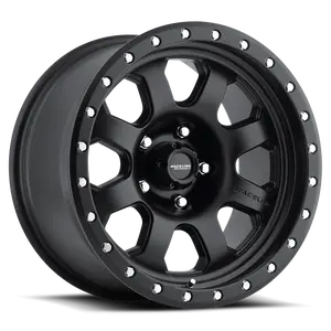 Raceline 929B Avenger 17x9in / 5x139.7 BP / -12mm Offset / 107.95mm Bore - Satin Black Wheel