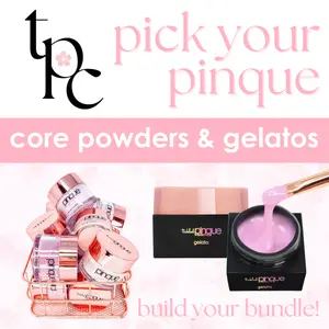 TICKLED PINQUE Pick Your Pinque Bundle | Build Your Own Favorites | 5 or 10 Product Bundle | Core Powders & Gelatos | Mix & Match Best Sellers | Exclusive Bundle Value
