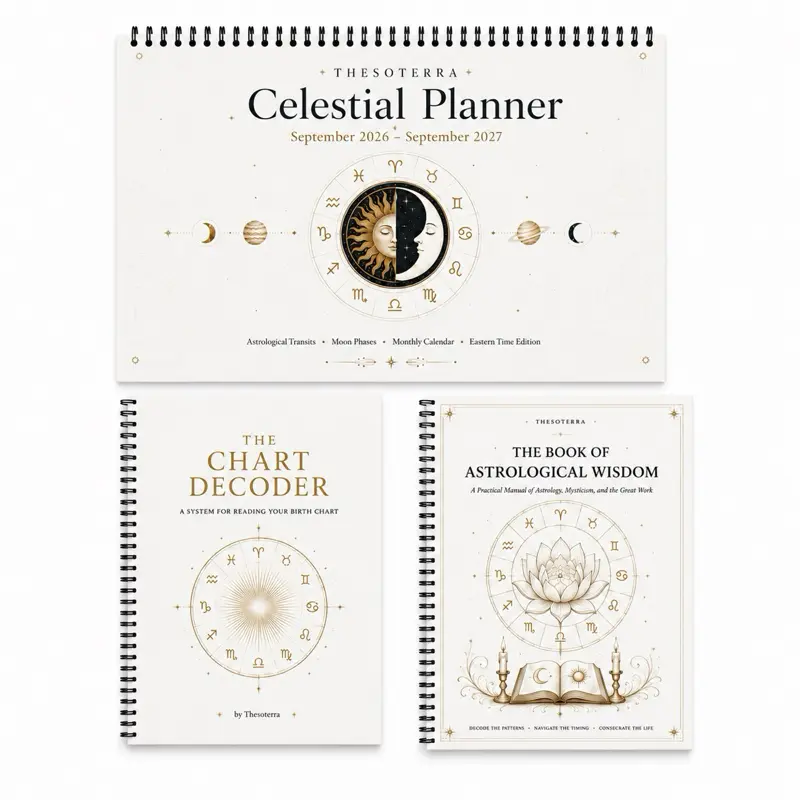 Complete Astrology Bundle - Horoscope Book, Chart Decoder, Celestial Planner for Lifestyle Enthusiasts