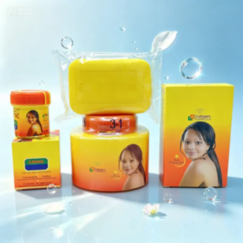 3-in-1 Skincare Set | Face Cream + Body Lotion + Soap