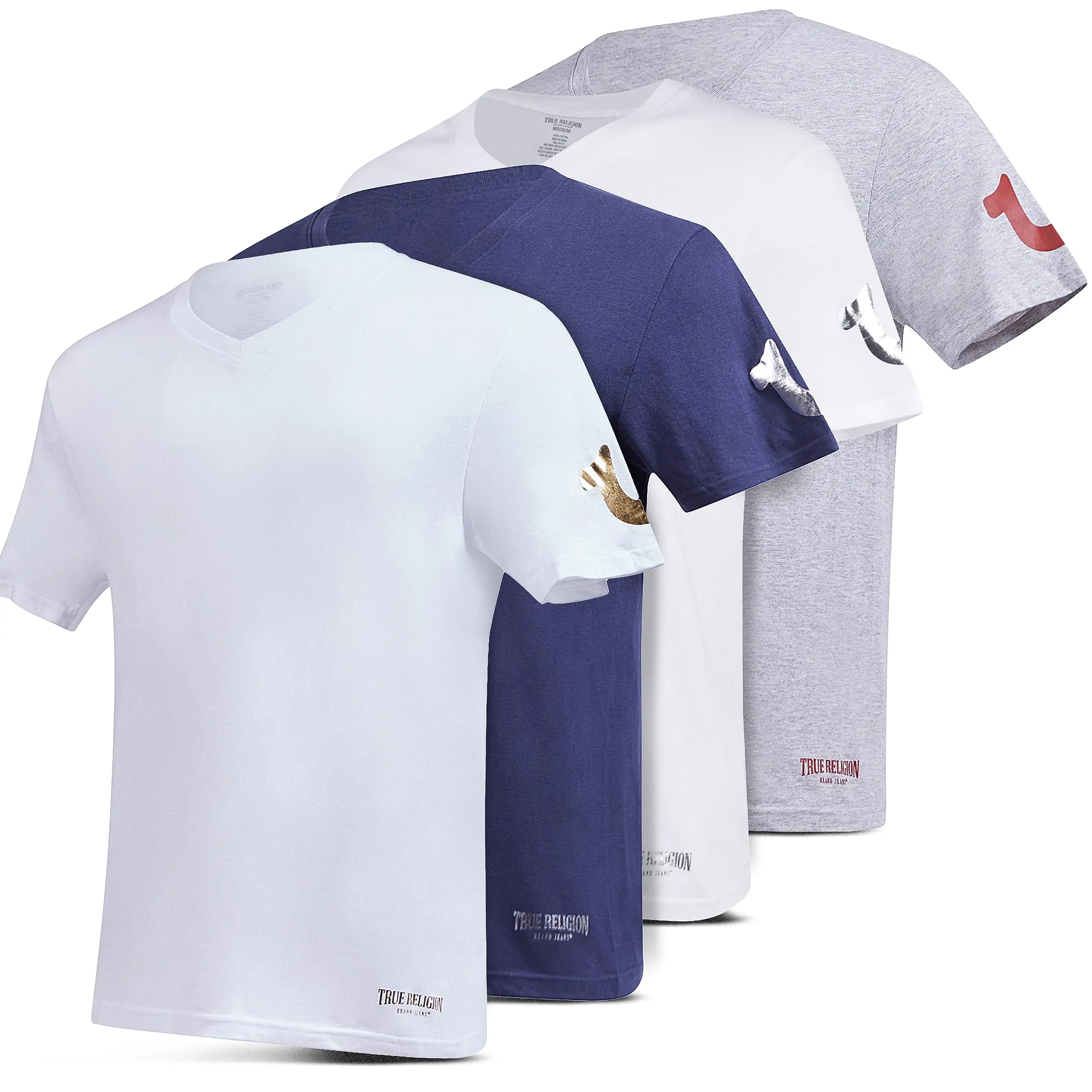 White/White/Heather Grey/Navy