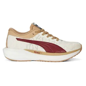 PUMA Womens Deviate Nitro 2 Ciele Running Sneakers Shoes - Beige
