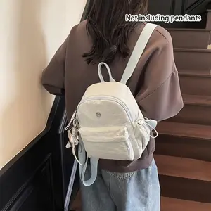Ladies' Fashion Backpack Korean Edition Ins Lightweight Small Backpack New Versatile Leisure College Style Travel Handbag