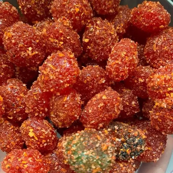 Enchilado Chamoy Gushers - Sweet and Spicy Candy (4oz/8oz)