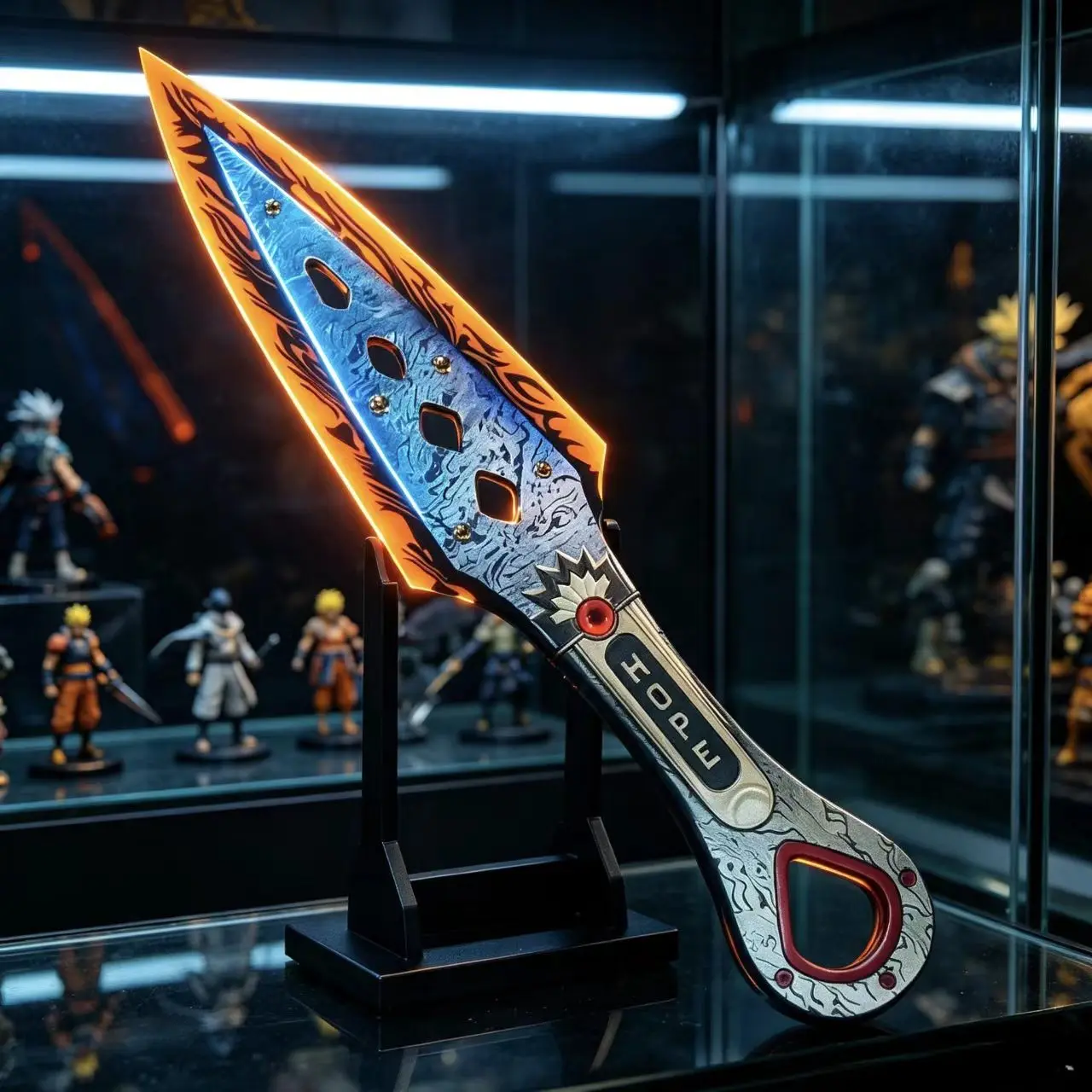 Apex Legends Wraith Kunai Heirloom LED Light Up Replica Toy Acrylic Safe Cosplay Prop Collectible Game Weapon Model