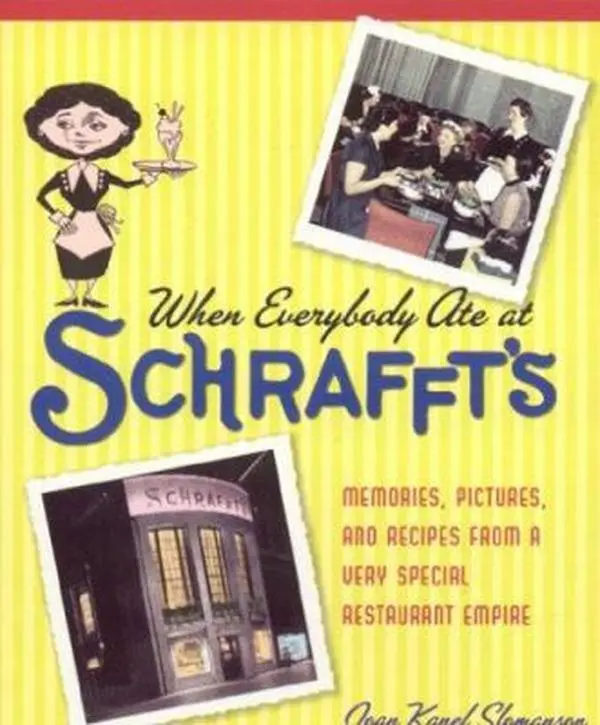 USED Book - When Everybody Ate at Schrafft's: Memories, Pictures, and Recipes from a Very Special Restaurant Empire by Joan Kanel Slomanson (Paperback) - english