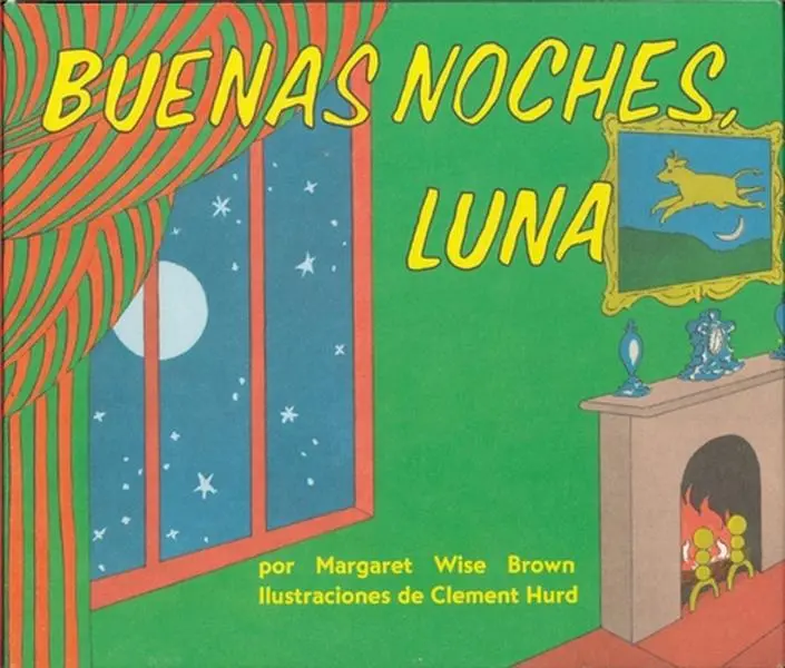 USED Book - Buenas Noches, Luna: Goodnight Moon Board Book (Spanish Edition) by Brown, Margaret Wise (Board book) - Spanish