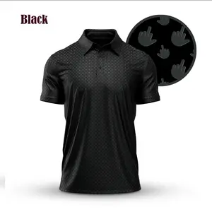 Men’s Golf Polo Shirt Birdie Finger - Irish Goodbye, Pro Style PGA Inspired Shirt, Perfect Sunday Outfit, Father’s Day Gift, 1 2  Pack Combo