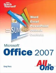 USED-Sams Teach Yourself Microsoft Office 2007 All in One by Perry, Greg (Paperback)