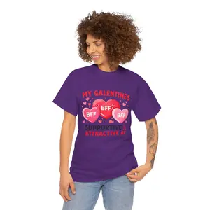 Galentine Supportive Friends Tee | Valentine's Day Friendship Shirt