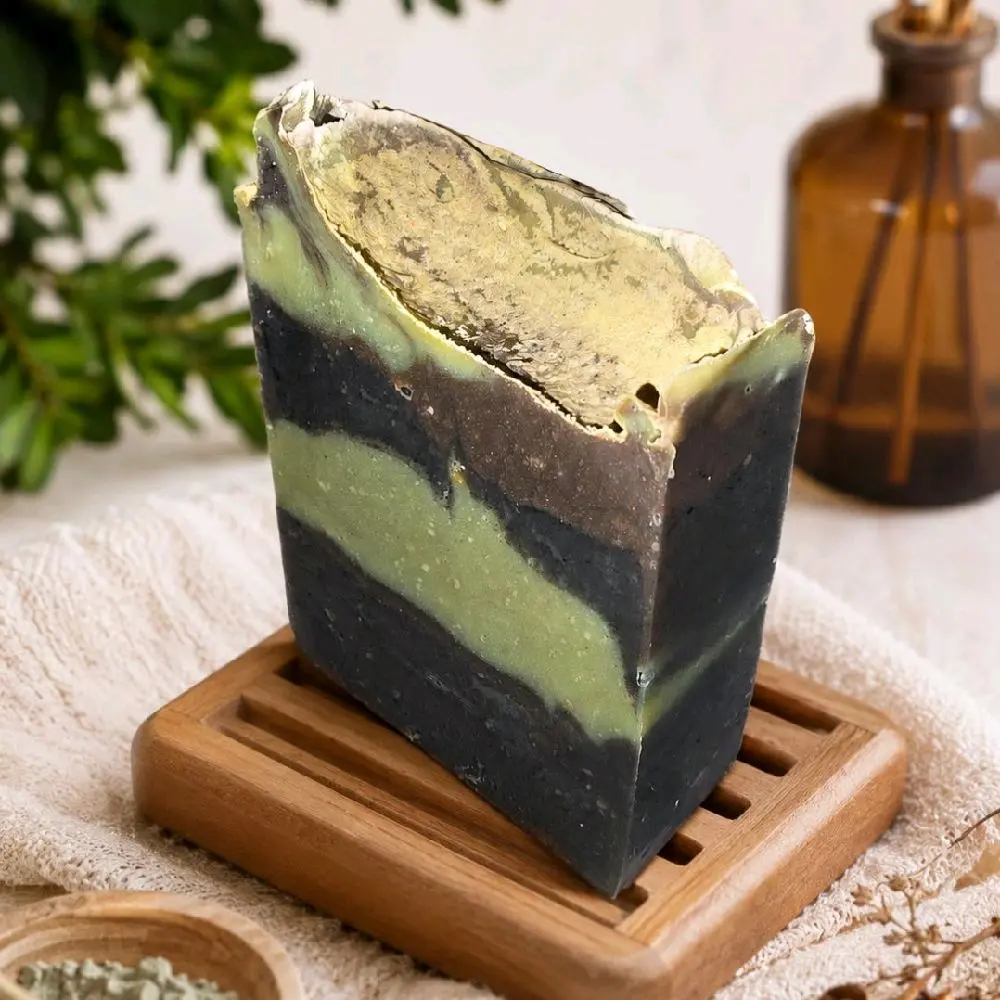 Mahogany Teakwood Tallow Soap Bar