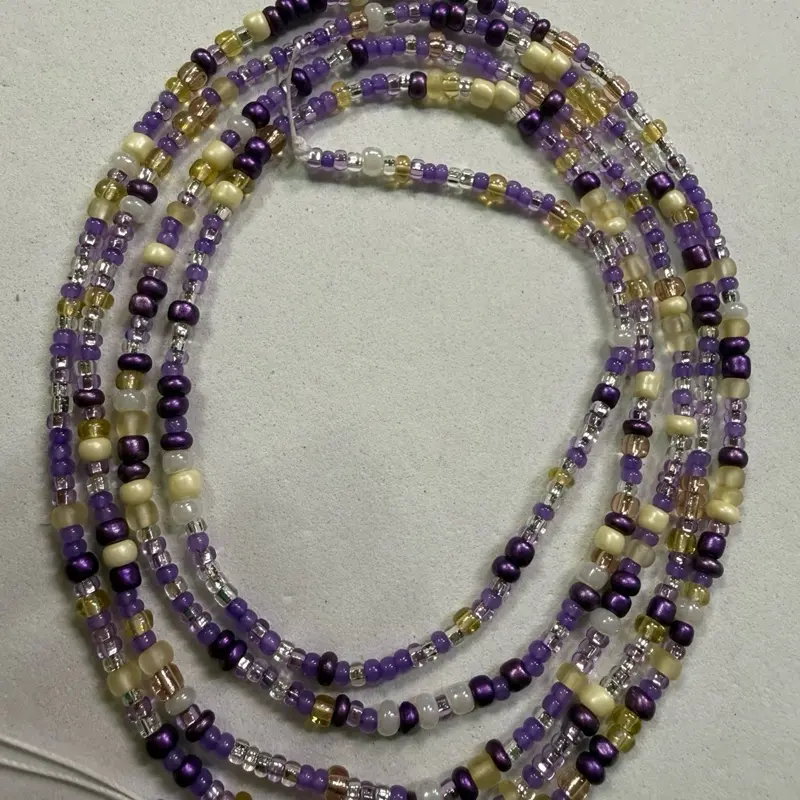 Rapunzel tie on waist beads Rapunzel tie on waist beads