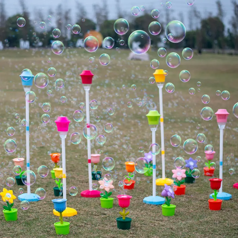Camping Outdoor Bubble Machine Fully Automatic Internet Celebrity Bubble Blower