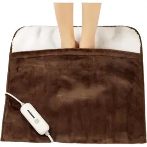 Heated Foot Warmers for Men and Women 22x20 Inches, Brown Gintao