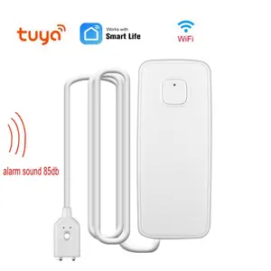 Tuya Smart Water Leak Sensor WiFi Water Detector,Remote App Alert Flood Sensor,Wireless Water Level Alarm for Home Kitchen Bathroom Basement,IP67 Waterproof Leak Monitor,Smart Home Security System,Instant Notification,Battery Powered