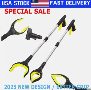 Trash Reacher Grabber Industrial Pick Up Stick Heavy Duty Grabber Tool